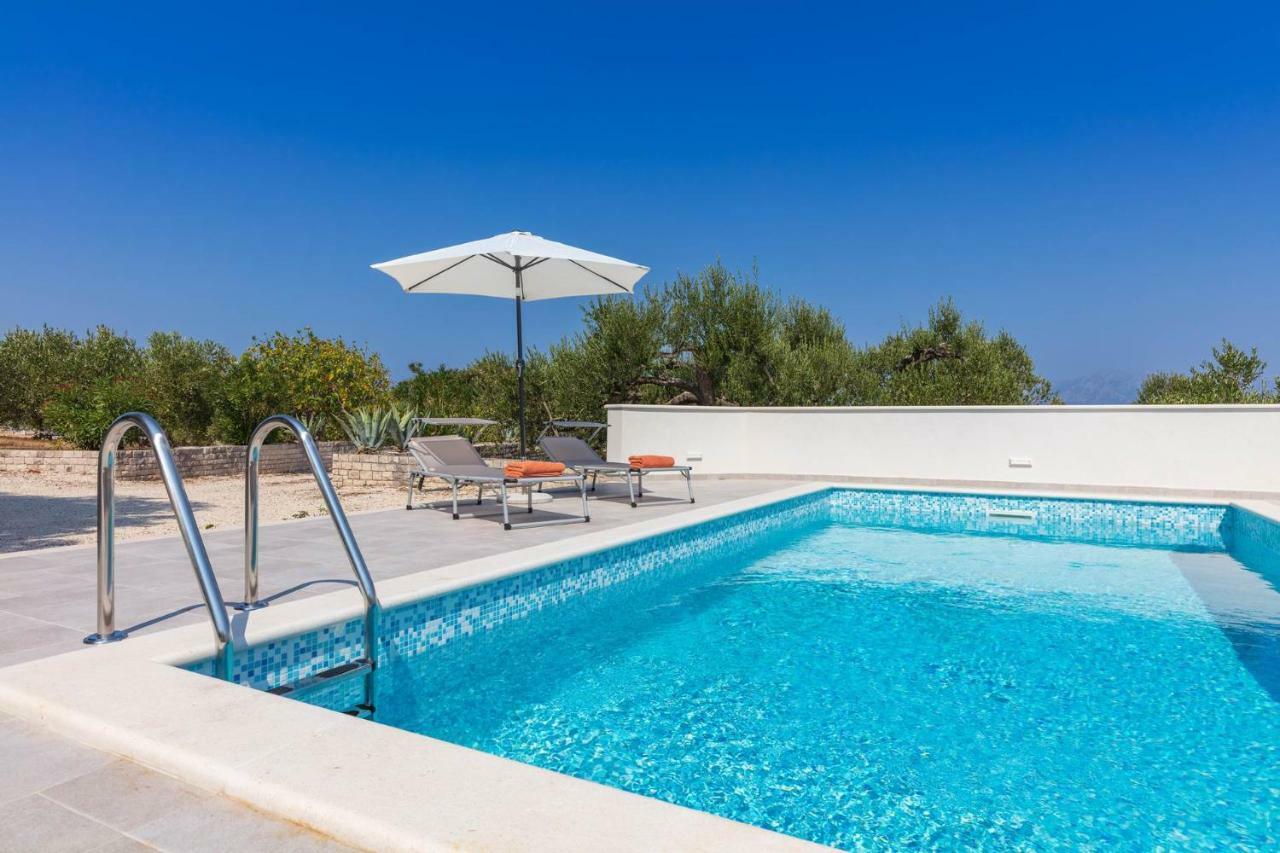 Villa Dubrava Tranquil Retreat Nestled In An Olive Grove For Serene Escapes Pucisca Eksteriør bilde